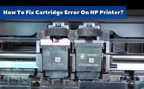 hp photosmart troubleshooting ink cartridge.